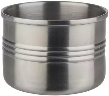 APS SNACKCAN Schale 0,17l Edelstahl Ø7,5cm H5,5cm
