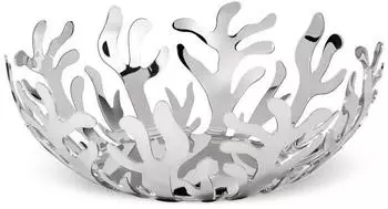 Alessi Mediterraneo Obstschale 9.5 cm Silber