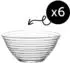 Nordic Schiller Dessertschalen-Set 300 ml transparent Glas