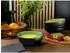 CreaTable Hot Smoothie Bowl Set 4-tlg. Schwarz/Grün/Gelb Steinzeug