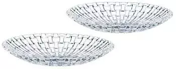 Nachtmann Bossa Nova Schale 21 cm 2-tlg. Transparent Glas