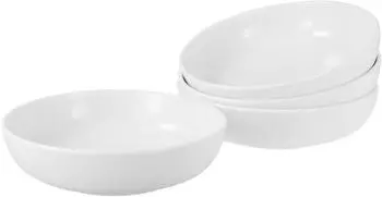 CreaTable Allround Poke Bowl Set 4-tlg. Wei&szlig; Porzellan