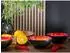 CreaTable Hot Smoothie Bowl Set 4-tlg. Schwarz/Rot/Gelb Steinzeug