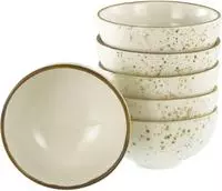 CreaTable Dipschale "Nature Collection, Schalen-Set, 6-tlg." 6 aus Steinzeug