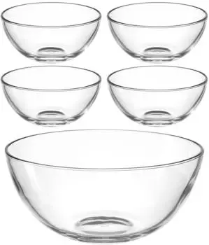 Leonardo Cucina Dessertschale 21,5/10 cm 5-tlg. Glas