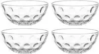 LEONARDO Schale "CUCINA OPTIC, 4er-Set" 4 Stk. aus Glas Sp&uuml;lmaschinengeeignet