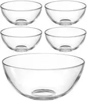 LEONARDO Schale "Schalen-Set CUCINA, 5er Set, 4x &Oslash; 14 cm & 1x &Oslash; 28 cm" 5 Stk. aus
