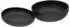 CreaTable Uno Black Schüsselset 2-tlg. Schwarz
