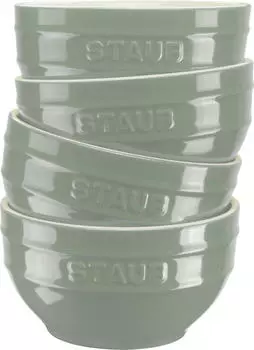Staub SERVING Dipschale 12 cm Braun Porzellan/Keramik