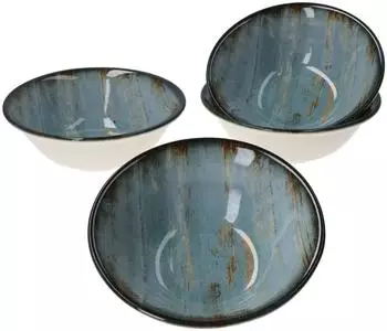 Bonna Madera Mint ENVISIO Dessertschale 16 cm 300 ml 4-tlg. gr&uuml;n Porzellan