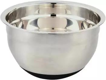 Kesper R&uuml;hrsch&uuml;ssel 24 cm silber Kunststoff/Silikon