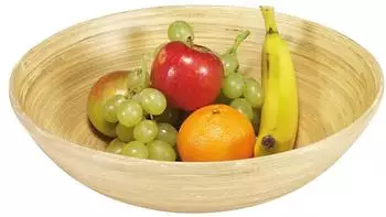 Kesper Obst Obstschale 25 cm Beige