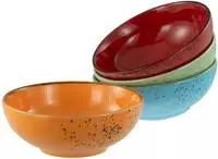 CreaTable Schale "Nature Collection, Smoothie Bowl 4-tlg" 4 Stk. aus Steinzeug