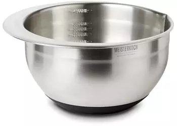 Meisterkoch Sch&uuml;ssel 5 l Silber