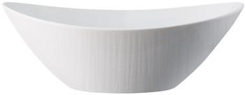 Rosenthal Schale 24 x 18 cm oval Mesh Weiß