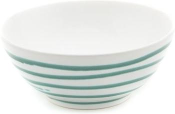 Gmundner Schüssel 23 cm Grüngeflammt