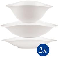 Villeroy & Boch Kombiservice Wei&szlig; Vapiano 6tlg.