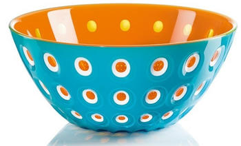 Guzzini Le Murrine Schale türkis-orange (25 cm)