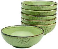 CreaTable M&uuml;slischale "NATURE COLLECTION" 6 Stk. aus Steinzeug Salatschale,