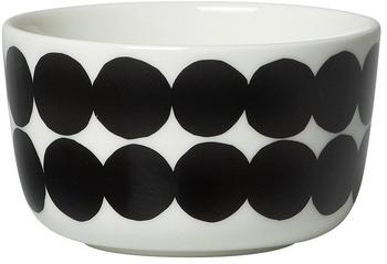 Marimekko Räsymatto Schale 2,5dl schwarz-weiß