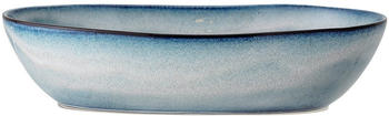 Bloomingville Sandrine Servierschale 20 x 32cm Blau