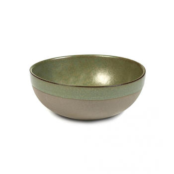 Serax Surface Frühstücksschale 13cm Grey-camogreen