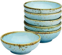 CreaTable Tapas-Schale "NATURE COLLECTION" 6 Stk. aus Steinzeug Snackschale,
