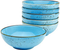 CreaTable M&uuml;slischale "NATURE COLLECTION" 6 Stk. aus Steinzeug Salatschale,
