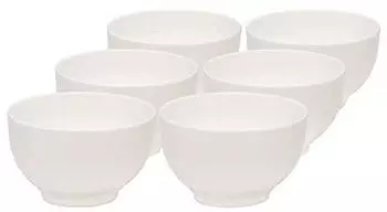 Villeroy & Boch vivo Basic Müslischalen Set white (6-tlg.)
