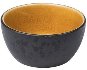 Bitz Schale Ø 10cm schwarz schwarz-amber