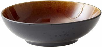 Bitz Gastro Salatbowl (24 cm) black/amber