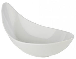APS Germany Schale -GLOBAL BUFFET- aus Melamin, weiß, 44 x 25 x 20 cm