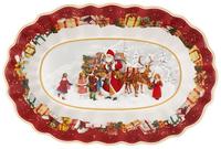 Villeroy & Boch Toy's Fantasy Schale oval gro&szlig; Santa und Kinder