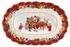 Villeroy & Boch Toy's Fantasy Schale oval groß Santa und Kinder mehrfarbig