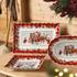 Villeroy & Boch Toy's Fantasy Schale oval groß Santa und Kinder mehrfarbig
