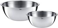 WMF Sch&uuml;ssel "Gourmet" 2 Stk. aus Edelstahl 18/10 360 Sch&uuml;ttrand, tropffreies