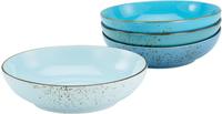 CreaTable Schale "NATURE COLLECTION" 4 Stk. aus Steinzeug Servierschale, Naturfarben,