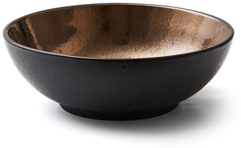 Bitz Gastro Salatbowl (24 cm) schwarz/ Bronze