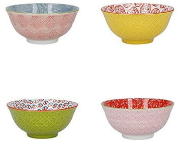 Kitchen Craft Bowl Brights 15 cm (4er-Set)