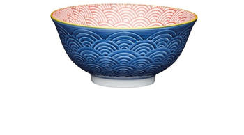 Kitchen Craft Schale (15,7 cm) Blue Arched Pattern