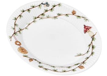 Kähler Hammershøi Christmas Ovale Schale 22,5x28,5cm