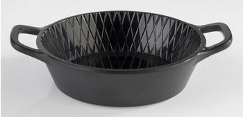 APS Germany Schale -MINI- aus Melamin, Ø 8,5 cm, Höhe 2,5 cm, schwarz, 0,07 Liter Griff: je 1,5 cm