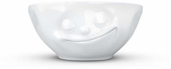 FIFTYEIGHT 3D TV Tassen Schale klein weiß glücklich (350 ml)