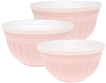 Greengate Alice Schalenset mit Deckel (3er-Set) pale pink