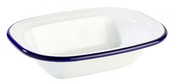 APS Germany Schale -ENAMELWARE-, emailliertes Stahlblech, 16 x 12 x 3,5 cm
