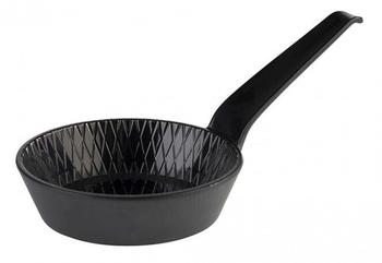 APS Germany Schale -MINI- aus Melamin, Ø 8,5 cm, Höhe 2,5 cm, schwarz, 0,07 Liter Griff: 8 cm