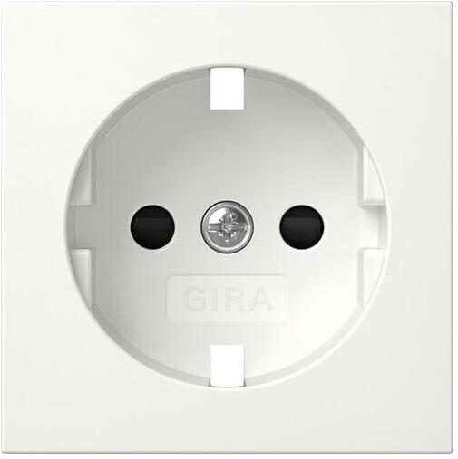 Gira Abdeckung mit Shutter System 55 weiß (492103)