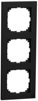 Merten MEG4030-3603 M-Pure-Rahmen 3fach schwarz matt