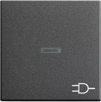 Gira "020928 Wippe mit Kontrollfenster + Symbol \"Steckdose\""
