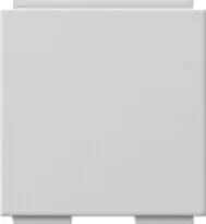Gira 2645015 Uni-Blindabdeckung MJ 2-fach + Beschriftungsfeld